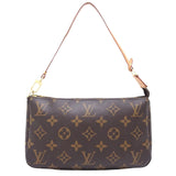 Louis Vuitton Pochette Accessoires  Canvas Clutch Bag