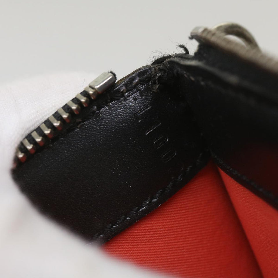 Louis Vuitton Delmonico  Leather Clutch Bag