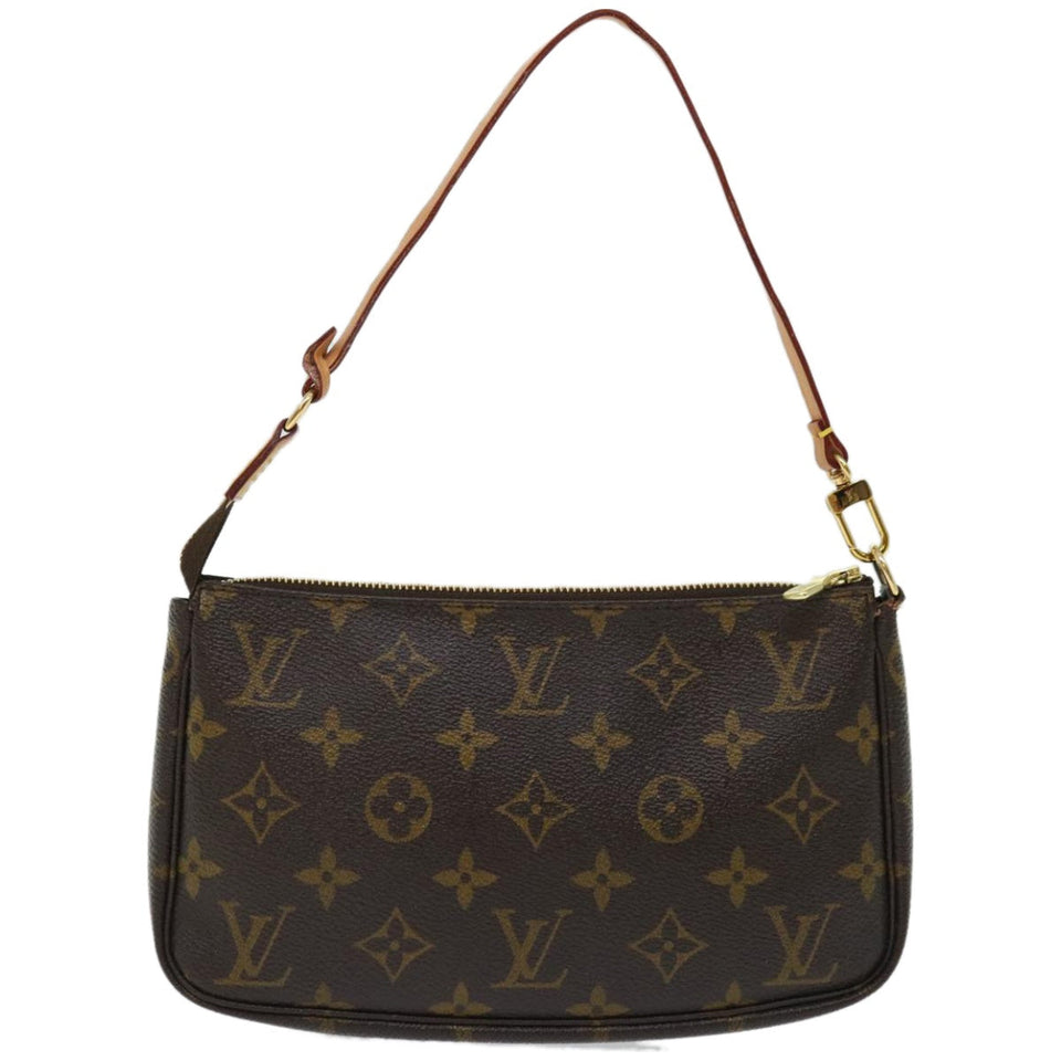Louis Vuitton Pochette Accessoires  Canvas Clutch Bag
