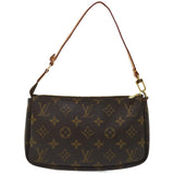 Louis Vuitton Pochette Accessoires  Canvas Clutch Bag