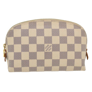 Louis Vuitton Cosmetic Pouch  Canvas Clutch Bag