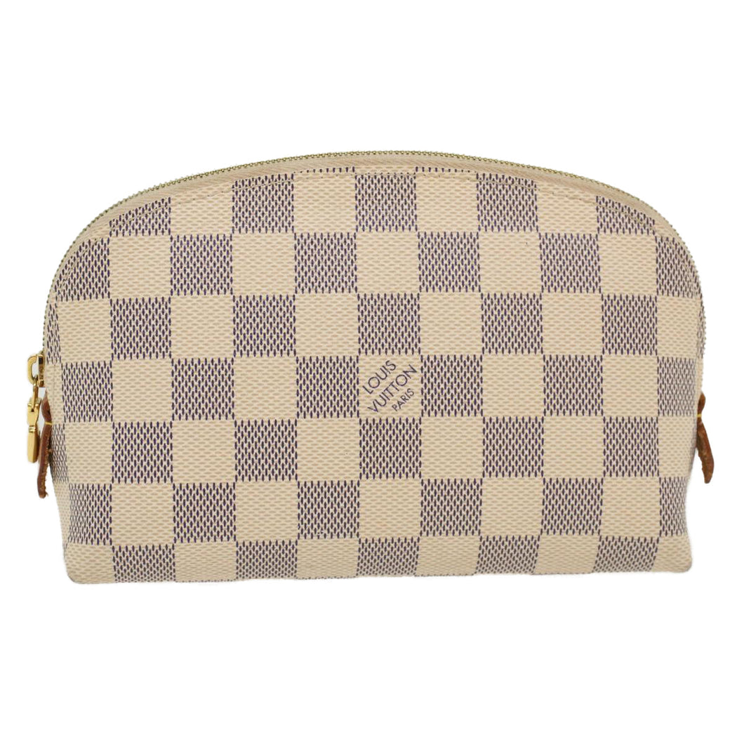 Louis Vuitton Cosmetic Pouch  Canvas Clutch Bag