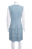 Chanel Blue Tweed Dress SZ 40