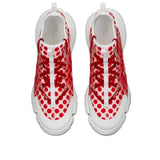 D-Connect Neoprene Sneaker In Dioramour Dots Print