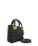 Mini Lady Dior in Nylon Black