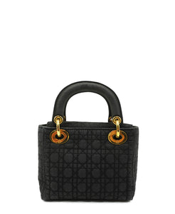 Mini Lady Dior in Nylon Black