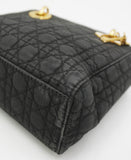 Mini Lady Dior in Nylon Black