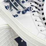 Walk'n'Dior Star Leather Sneakers