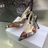 Dior Women’s Shoes KCB384TFL_S900 J’ADIOR Slingback Ballerina Flat