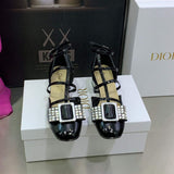 Dior Women’s Shoes La Parisienne Dior Ballerina Flat