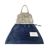 Christian Dior Leather Embroidered Detective Bag