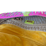 Christian Dior Vintage Embroidered Saddle Bag