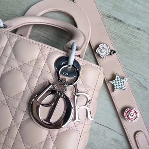 Dior My Lady Dior Bag In Pink Lambskin