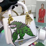 Dior Medium Lady Dior Bag In Niki De Saint Phalle Print Lizard