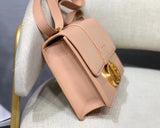 Dior 30 Montaigne Shoulder Bag In Pale Pink Calfskin