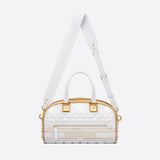 MEDIUM DIOR VIBE ZIP BOWLING BAG