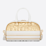 MEDIUM DIOR VIBE ZIP BOWLING BAG