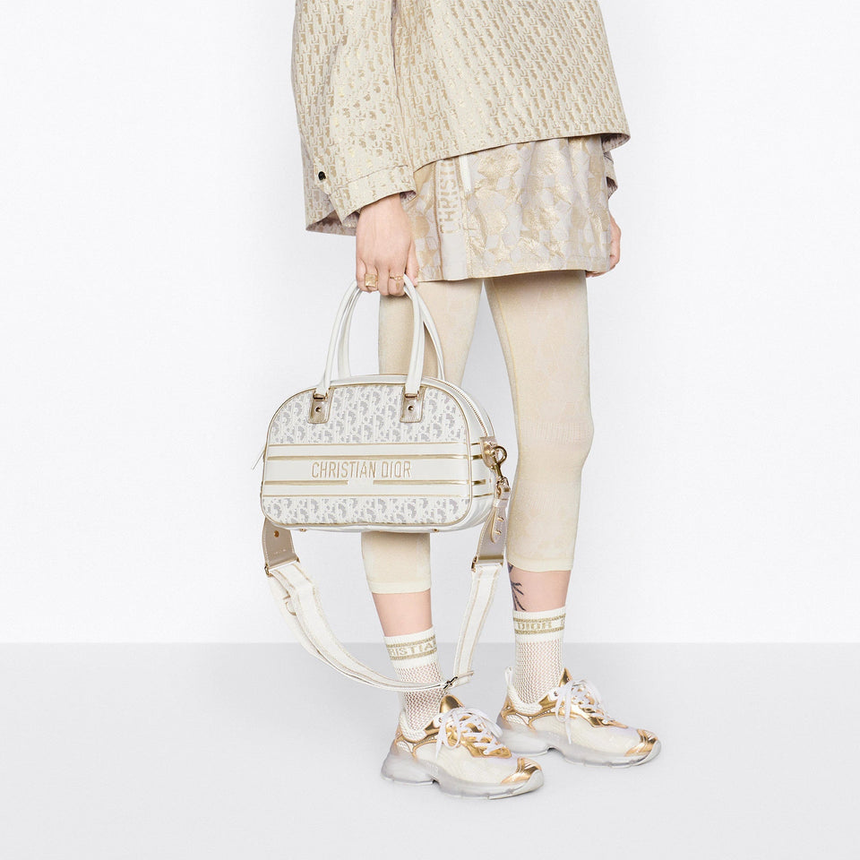 MEDIUM DIOR VIBE CLASSIC BOWLING BAG