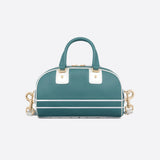 SMALL DIOR VIBE ZIP BOWLING BAG