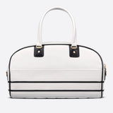 MEDIUM DIOR VIBE ZIP BOWLING BAG