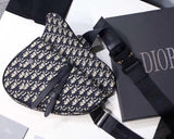 Dior Men's Saddle Belt Bag In Oblique Canvas