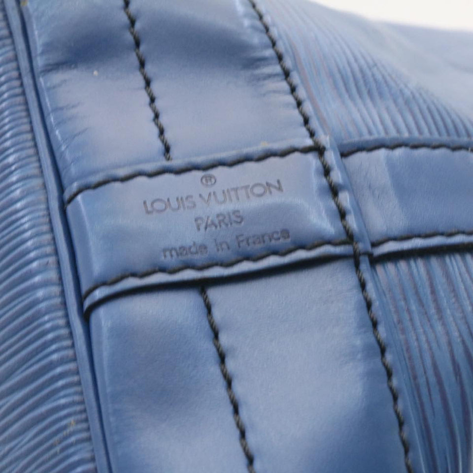 LOUIS VUITTON Epi Noe Shoulder Bag Blue M44005 LV  ds217