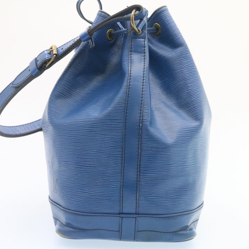 LOUIS VUITTON Epi Noe Shoulder Bag Blue M44005 LV  ds217