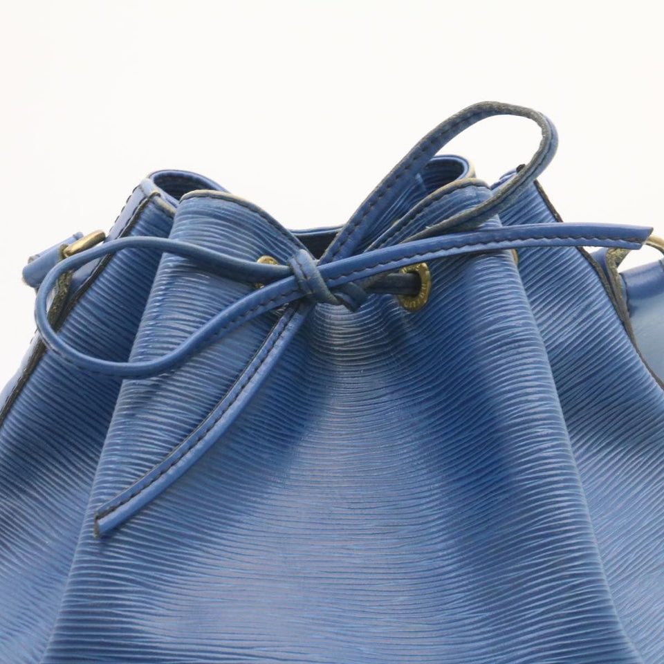 LOUIS VUITTON Epi Noe Shoulder Bag Blue M44005 LV  ds217