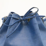 LOUIS VUITTON Epi Noe Shoulder Bag Blue M44005 LV  ds217