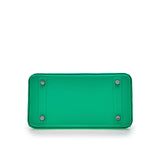 Hermes Birkin 25 Shadow Bag Menthe Swift Leather