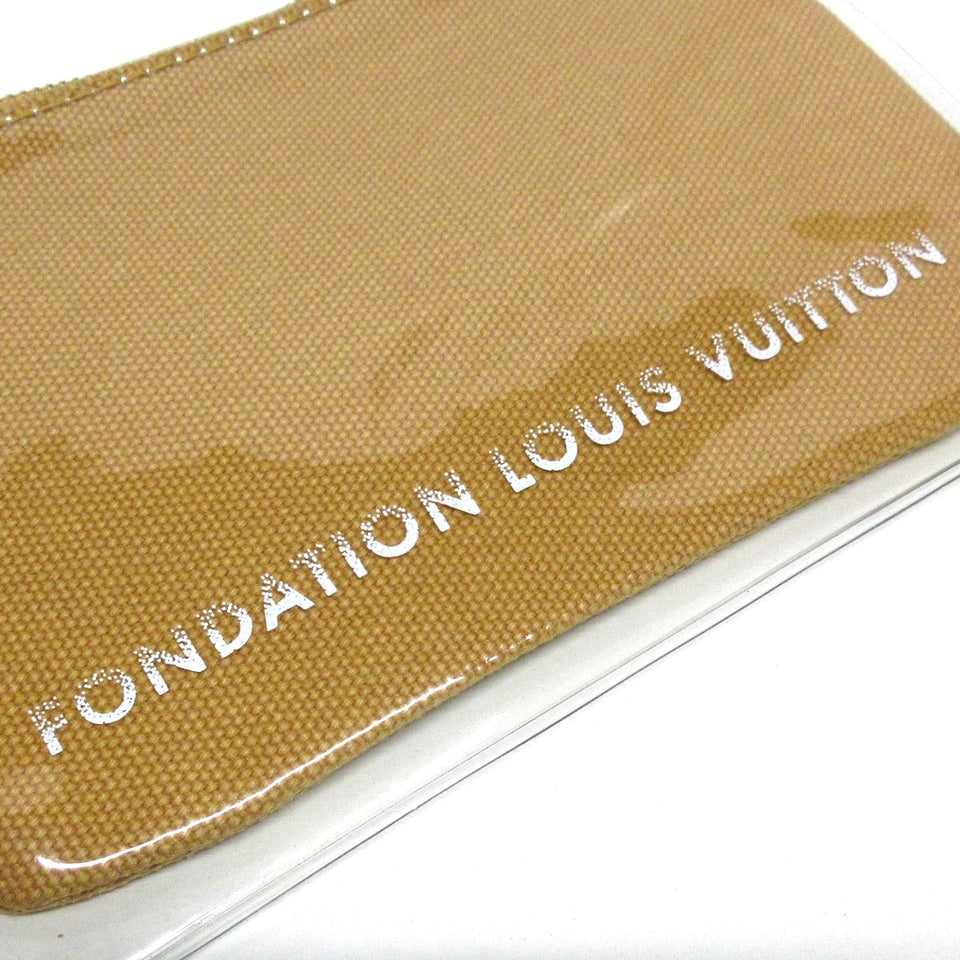 Louis Vuitton Fondation  Canvas Clutch Bag