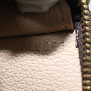 Louis Vuitton Pochette Accessoire  Canvas Clutch Bag