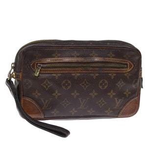 Louis Vuitton Monogram Marly Dragonne Gm Clutch Bag