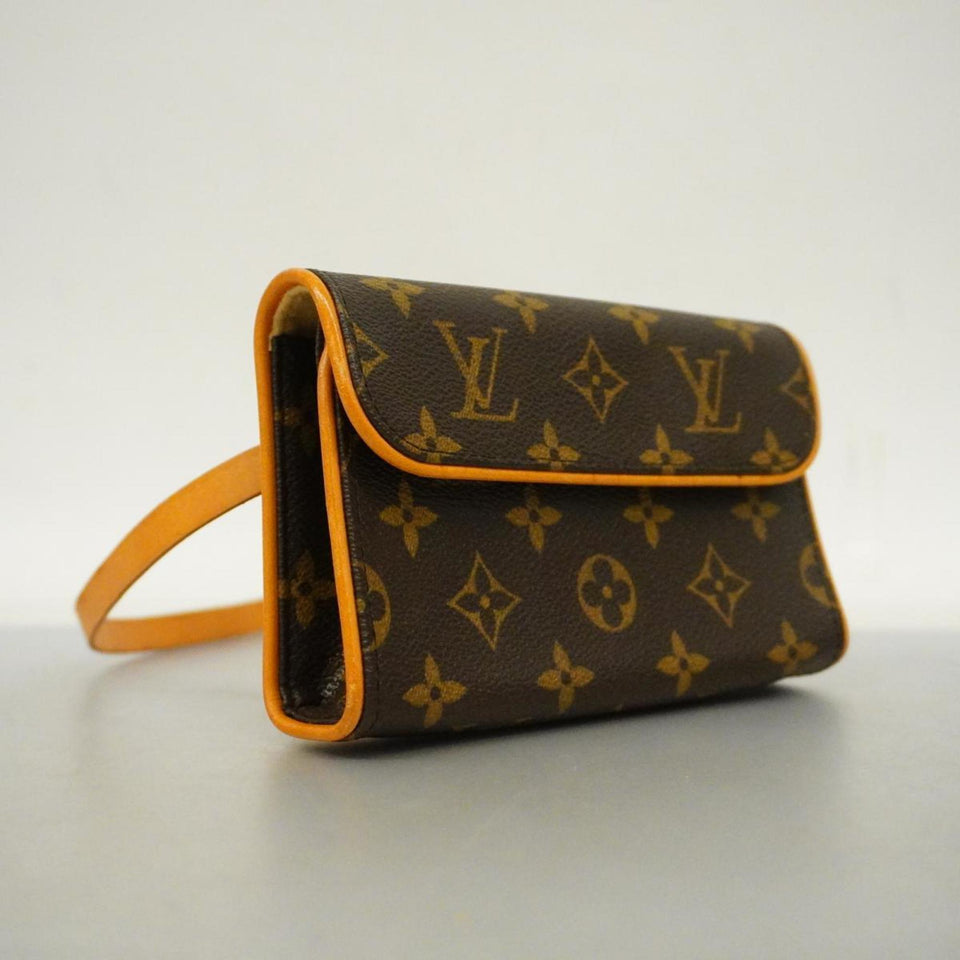 Louis Vuitton Pochette Florentine  Canvas Clutch Bag