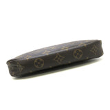 Louis Vuitton Pochette Accessoire  Canvas Clutch Bag