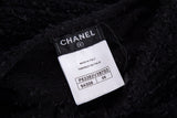 Chanel Black Tweed Sweater SZ 36
