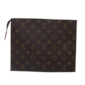 Louis Vuitton Poche Toilette  Canvas Clutch Bag