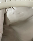 Bottega Veneta Mini Pouch Clutch in White Patent Leather