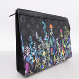 Louis Vuitton Pochette Voyage  Canvas Clutch Bag
