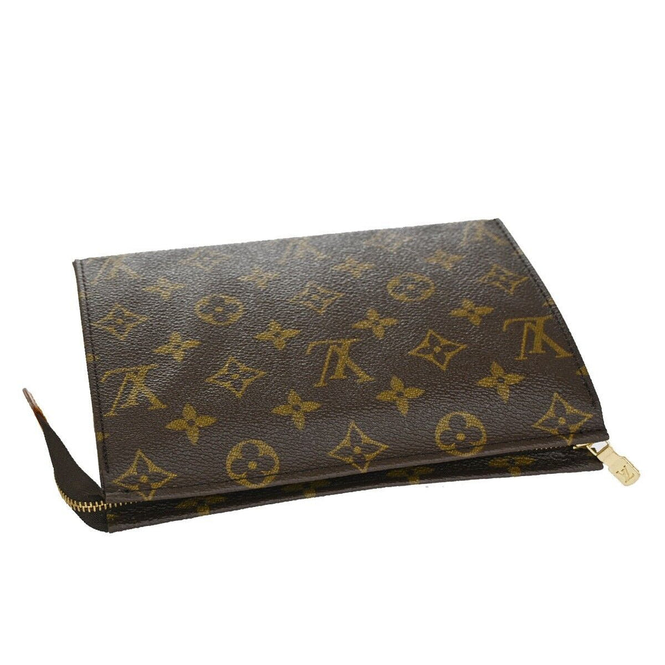 Louis Vuitton Poche Toilette 19  Canvas Clutch Bag