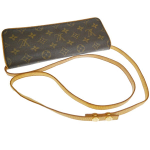 Louis Vuitton Pochette Twin Gm  Canvas Clutch Bag