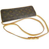 Louis Vuitton Pochette Twin Gm  Canvas Clutch Bag