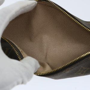 Louis Vuitton Trousse Rond  Canvas Clutch Bag