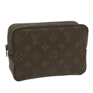 Louis Vuitton Poche Toilette  Canvas Clutch Bag