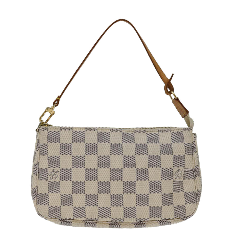 Louis Vuitton Pochette Accessoires  Canvas Clutch Bag