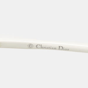 Dior White/blue Mirrored Diorsoreal Round Sunglasses