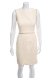 Chanel Cream Sleeveless Dress SZ 36