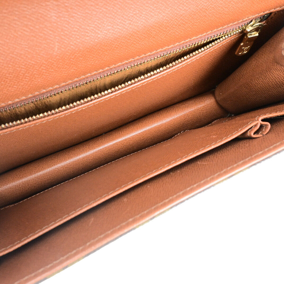 Louis Vuitton Pochette Dame  Canvas Clutch Bag