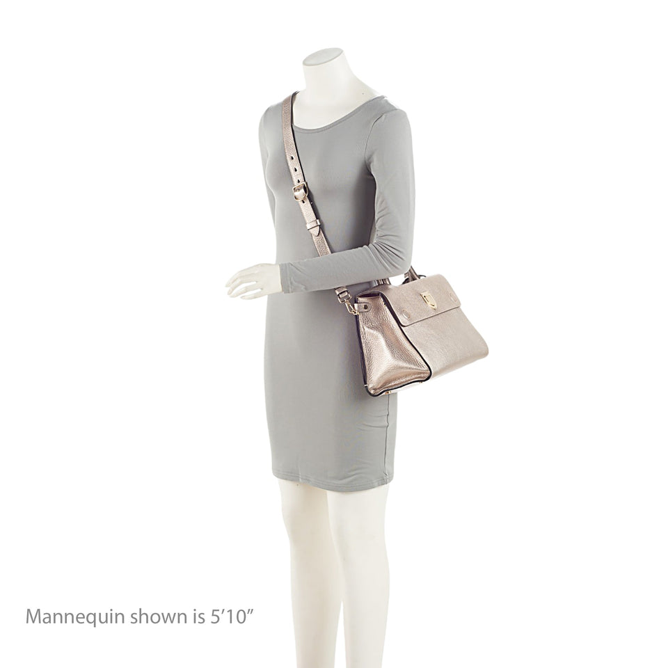 Dior Metallic Calfskin Diorever Medium Tote