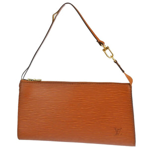 Louis Vuitton Pochette Accessoires  Leather Clutch Bag
